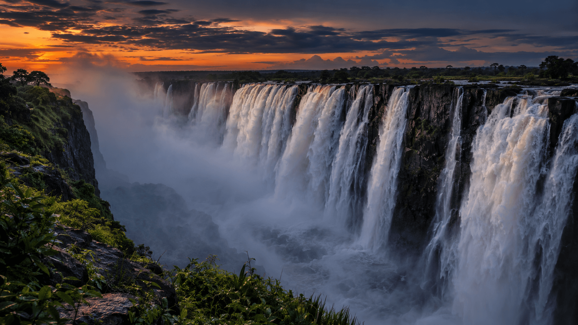 Victoria Falls waterfall